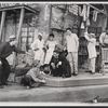 Roger C. Carmel, Ci Herzog, Beah Richards, Ruby Dee, Ossie Davis, Alan Alda, Sorrell Booke and Godfrey Cambridge in the stage production Purlie Victorious