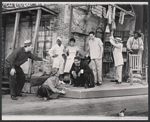 Roger C. Carmel, Ci Herzog, Beah Richards, Ruby Dee, Ossie Davis, Alan Alda, Sorrell Booke and Godfrey Cambridge in the stage production Purlie Victorious