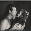 Darren McGavin and Geraldine Page in the stage production The Rainmaker 