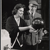 Mary McCarty and Ivor Francis in the stage production A Rainy Day in Newark