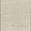 Letter to Lieut.-Gen. Alexander Leslie [Charleston, S. C.]