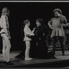 Douglass Watson, Patrick Hines [right] and unidentified in the 1964 American Shakespeare production of Richard III