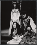 Margaret Phillips [center] and unidentified others in the 1964 American Shakespeare production of Richard III