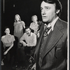 Boni Enten, Carrie Nye, Remak Ramsay, Jane Connell and Edmond Genest in the stage production The Real Inspector Hound