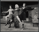 Lillian Lux [center] and unidentified others in the stage production The Rebbetzin from Israel