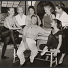 Eddie Albert and ensemble in the 1955 Boston staging of the musical Reuben, Reuben
