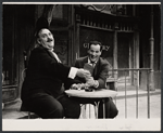 Zero Mostel and Eli Wallach in the stage production Rhinoceros