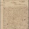 Letter to "To the Hon'ble the Members of both Houses not in their public Capacity but as some of the principal Gentlemen of the Colony."