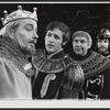 Donald Madden, Thomas Ruisinger and unidentified others in the American Shakespeare Festival production of Richard II