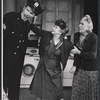 Anthony Costello, Dorothy Stickney and Ruth Donnelly in the stage production The Riot Act