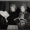Betsy Palmer and Jessie Royce Landis in rehearsal for the stage production Roar Like a Dove