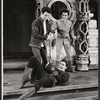 Terence Scammel [right] and unidentified others in the American Shakespeare production of Romeo and Juliet