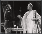 Howard Da Silva and Cyril Ritchard in the stage production Romulus