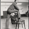 Terence Monk and Barbara Lang in the stage production Rondelay