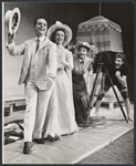 William Daniels, Piper Laurie, Jo Van Fleet and Paul E. Richards in the stage production Rosemary and the Alligators