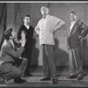 John Williams, James Craven [right] and unidentified others in the stage production Ross