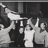 Kaye Ballard [center] and unidentified others in the stage production Royal Flush