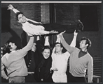 Kaye Ballard [center] and unidentified others in the stage production Royal Flush