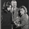Jill O'Hara, Louis Edmonds and Jane Connell in the stage production Royal Flush