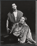 David Carradine and Christopher Plummer in the stage production The Royal Hunt of the Sun