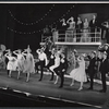 Ensemble of the stage production Sail Away