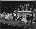Ensemble of the stage production Sail Away