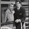Betty Jane Watson and James Hurst in the stage production Sail Away