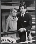 Betty Jane Watson and James Hurst in the stage production Sail Away