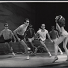 Patricia Harty and unidentified others in the stage production Sail Away
