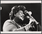 Ella Fitzgerald in the 1962 stage event Salute to the President