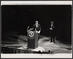 John F. Kennedy in the 1962 stage event Salute to the President