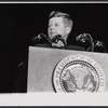 John F. Kennedy in the 1963 stage event Salute to the President