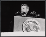 John F. Kennedy in the 1963 stage event Salute to the President