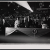 John F. Kennedy [center] in the 1963 stage event Salute to the President