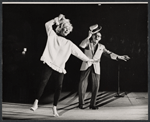 Carol Channing and George Burns in the 1963 stage event Salute to the President