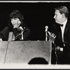 Elaine May and Mike Nichols in the 1965 stage event Salute to the President