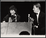 Elaine May and Mike Nichols in the 1965 stage event Salute to the President