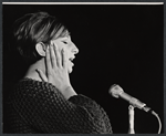 Barbara Streisand in the 1965 stage event Salute to the President