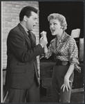 Johnny Desmond and Vivian Blaine in publicity for the stage production Say, Darling