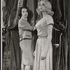 Nina Foch and Carrie Nye in the stage production A Second String