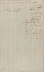 Letter to the Committee of the Merchants Traders etc. of Boston
