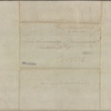 Letter to the Committee of the Merchants Traders etc. of Boston