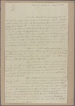 Letter to Gen. [Alexander] Leslie [Charleston]