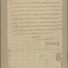 Letter to [Maj. Gen. Benjamin Lincoln.]