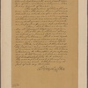 Letter to the Honble the Mayor, Recorder, Aldermen and Commonalty of the City of New York