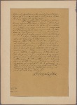 Letter to the Honble the Mayor, Recorder, Aldermen and Commonalty of the City of New York