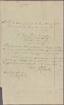 Letter to Sir Henry Clinton