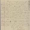 Letter to Sir Henry Clinton