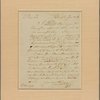 Letter to George Washington [New York]