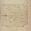 Letter to Benjamin Fletcher, Governor, New York